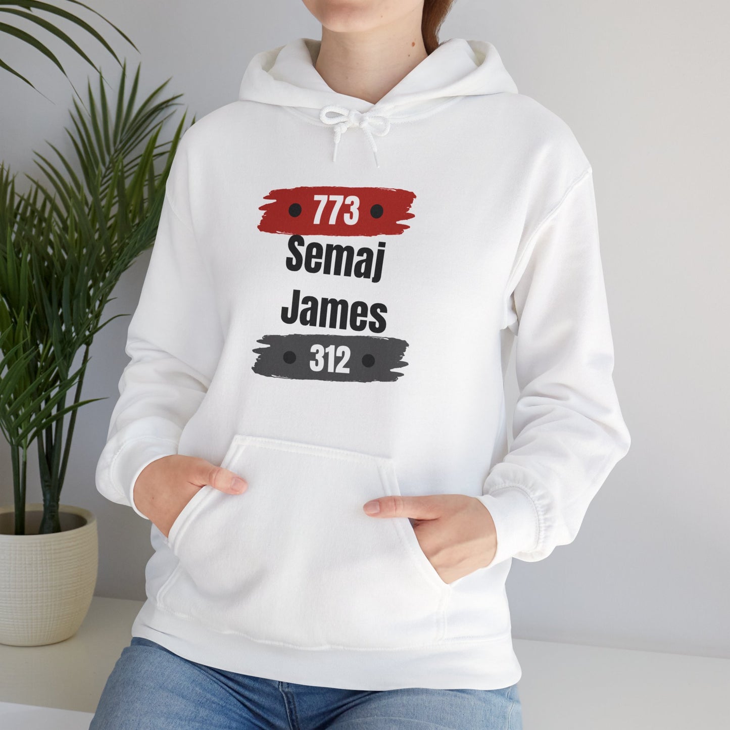 Semaj James 773/313 Unisex Heavy Blend™ Hooded Sweatshirt