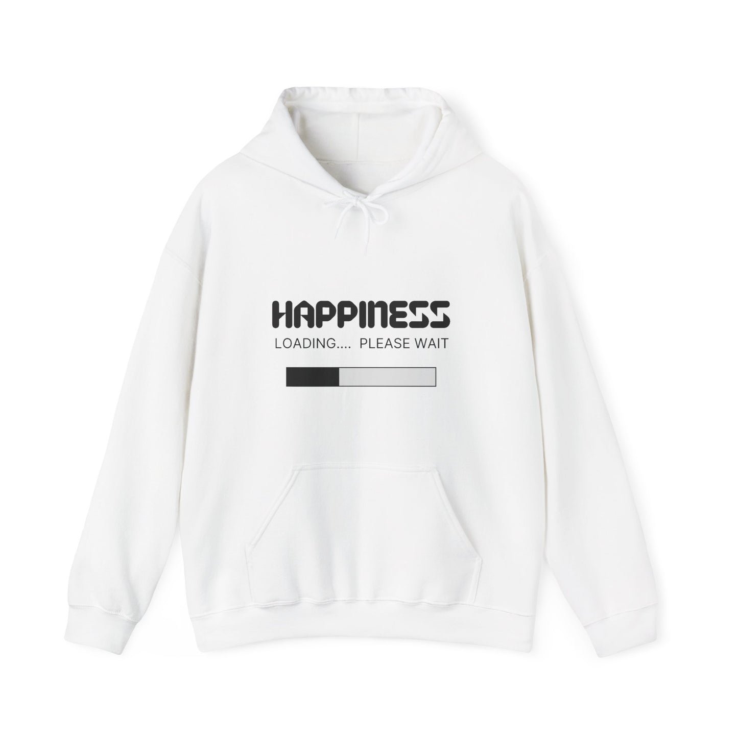 Happiness Loading Please Wait Unisex Heavy Blend™ Hooded Sweatshirt