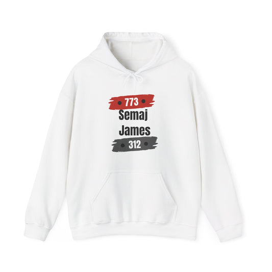 Semaj James 773/313 Unisex Heavy Blend™ Hooded Sweatshirt