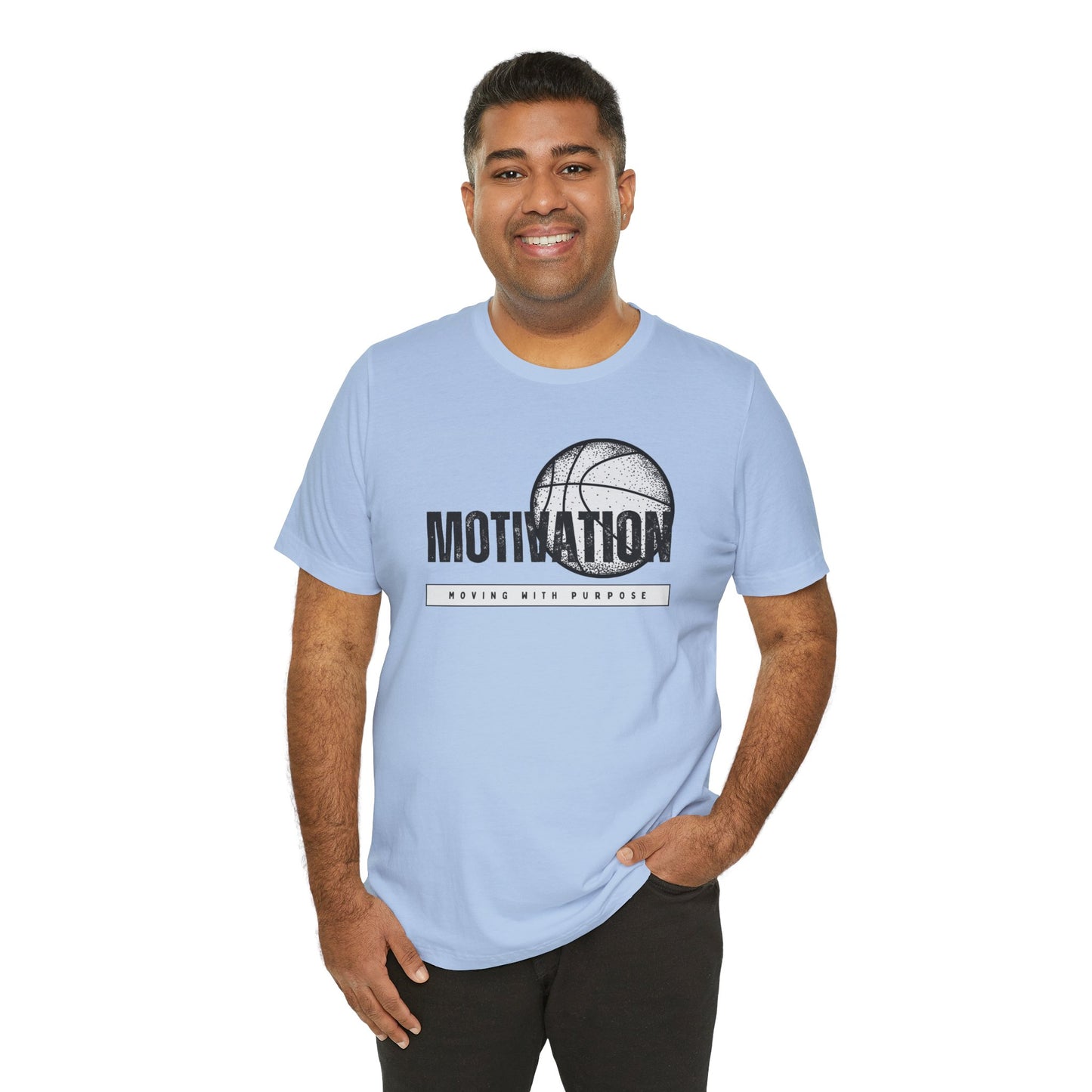 Basketball Motivation Unisex Jersey Short Sleeve Tee