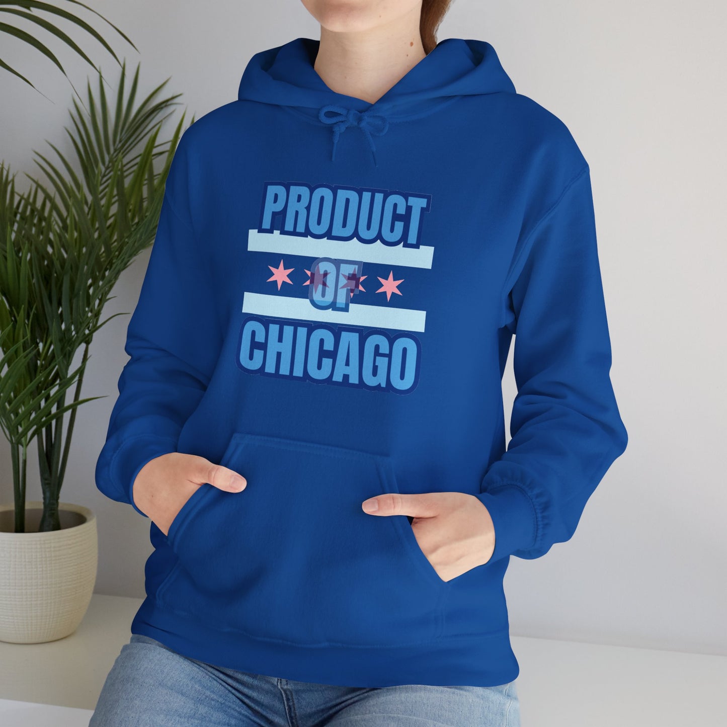 Product Of Chicago Unisex Heavy Blend™ Hooded Sweatshirt