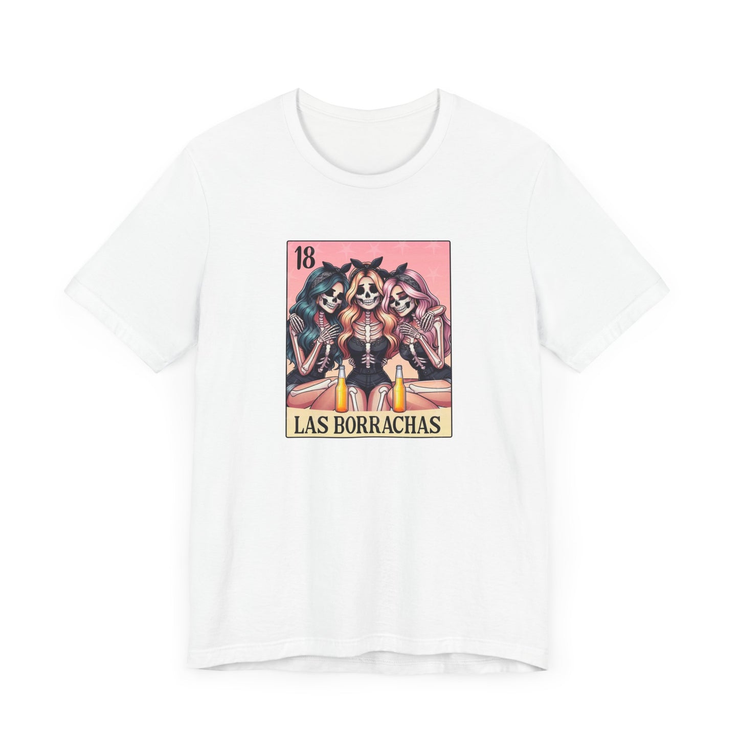 Las Borrachas Unisex Jersey Short Sleeve Tee