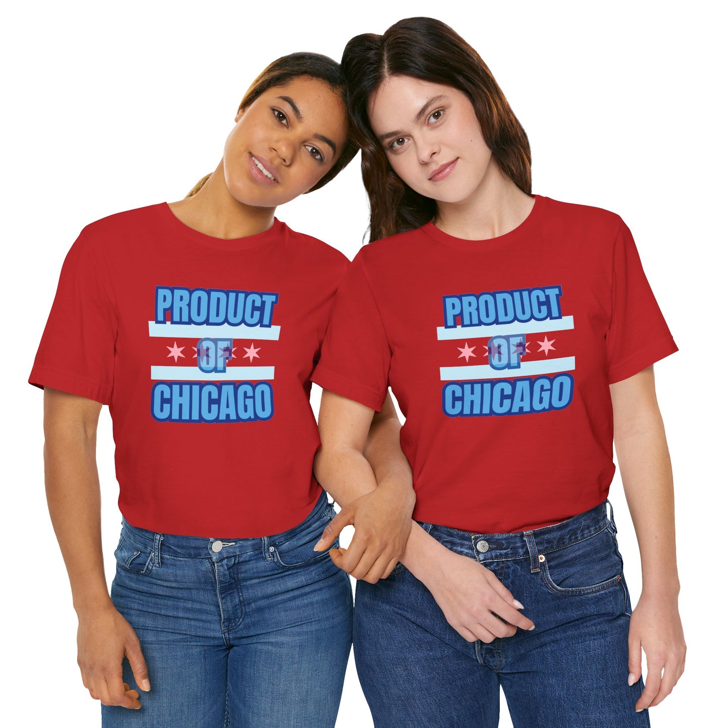 Product Of Chicago Unisex Jersey Short Sleeve Tee