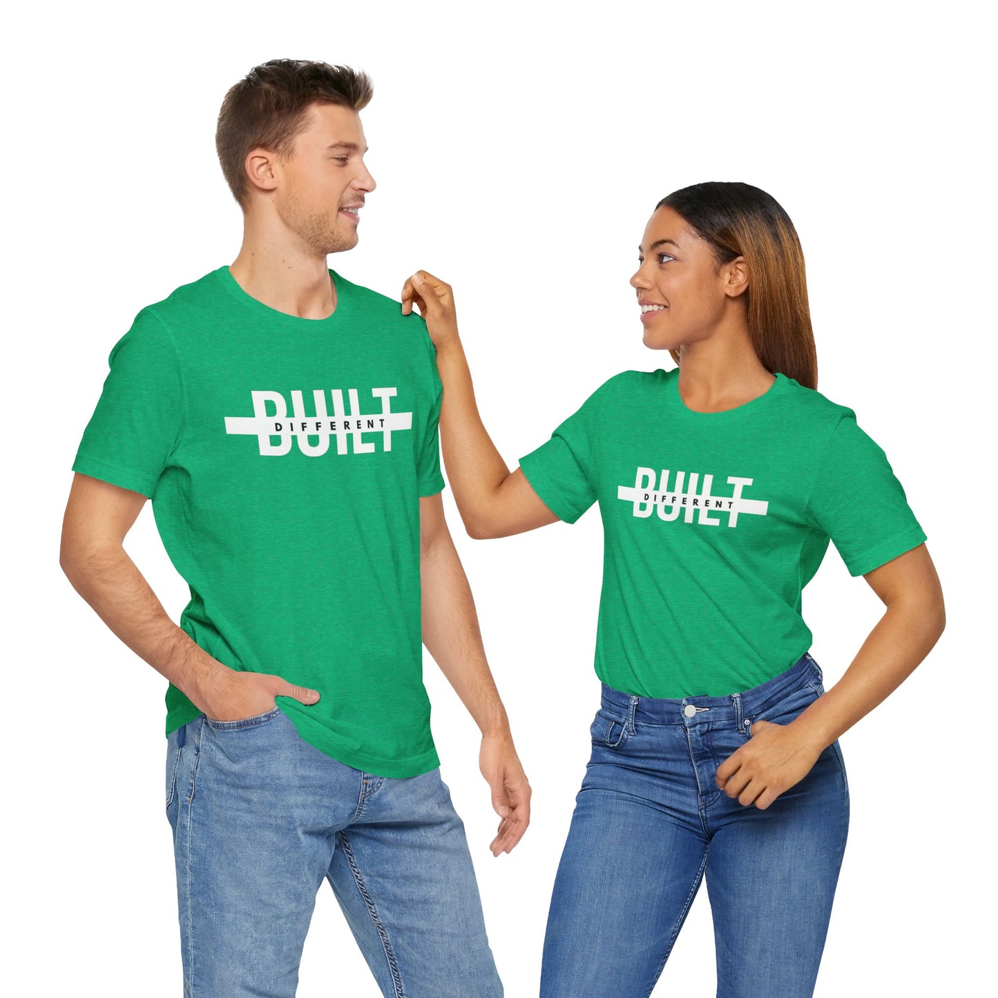 Built Different Unisex Jersey Short Sleeve Tee