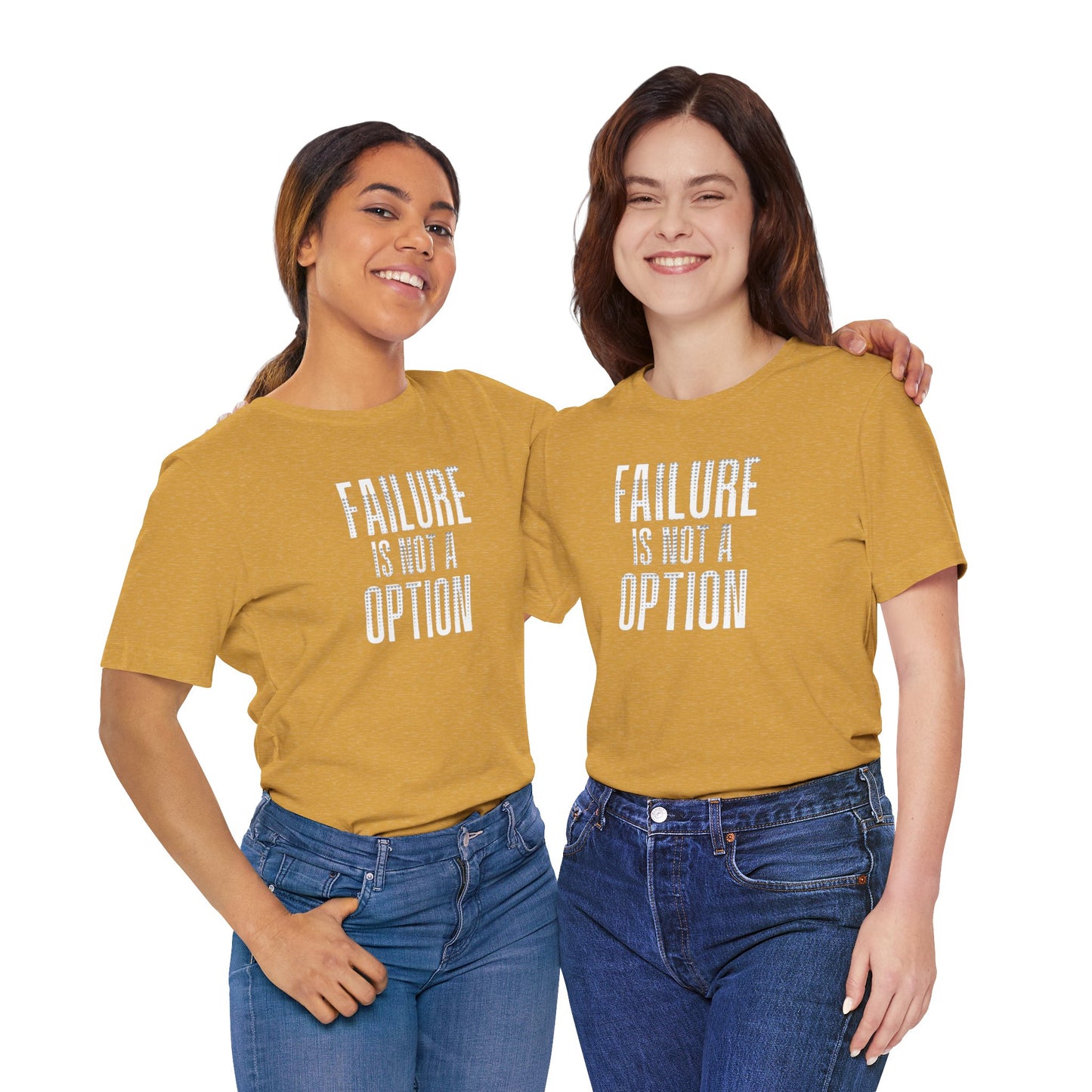 Failure is Not a Option Unisex Jersey Short Sleeve Tee