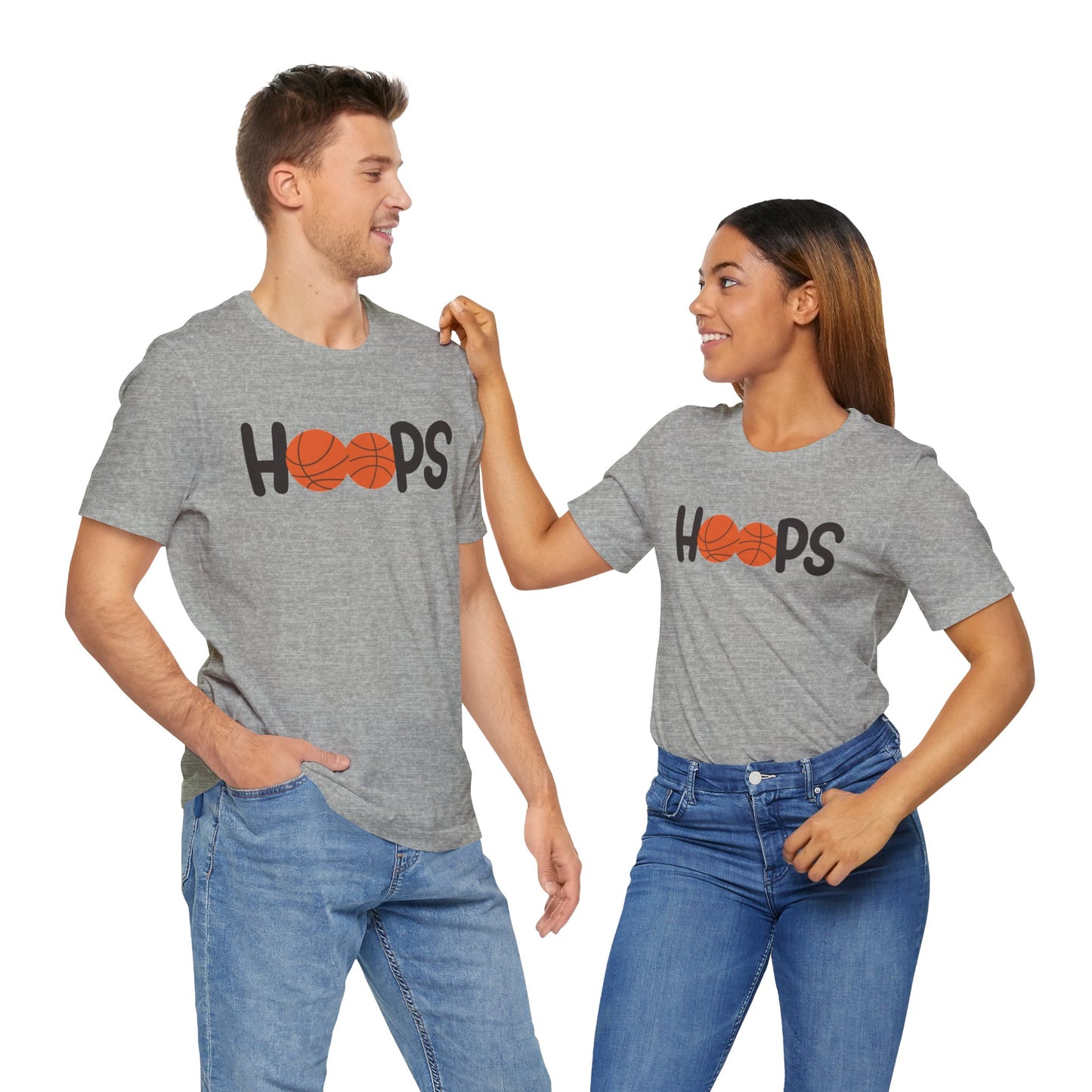 Hoops Unisex Jersey Short Sleeve Tee