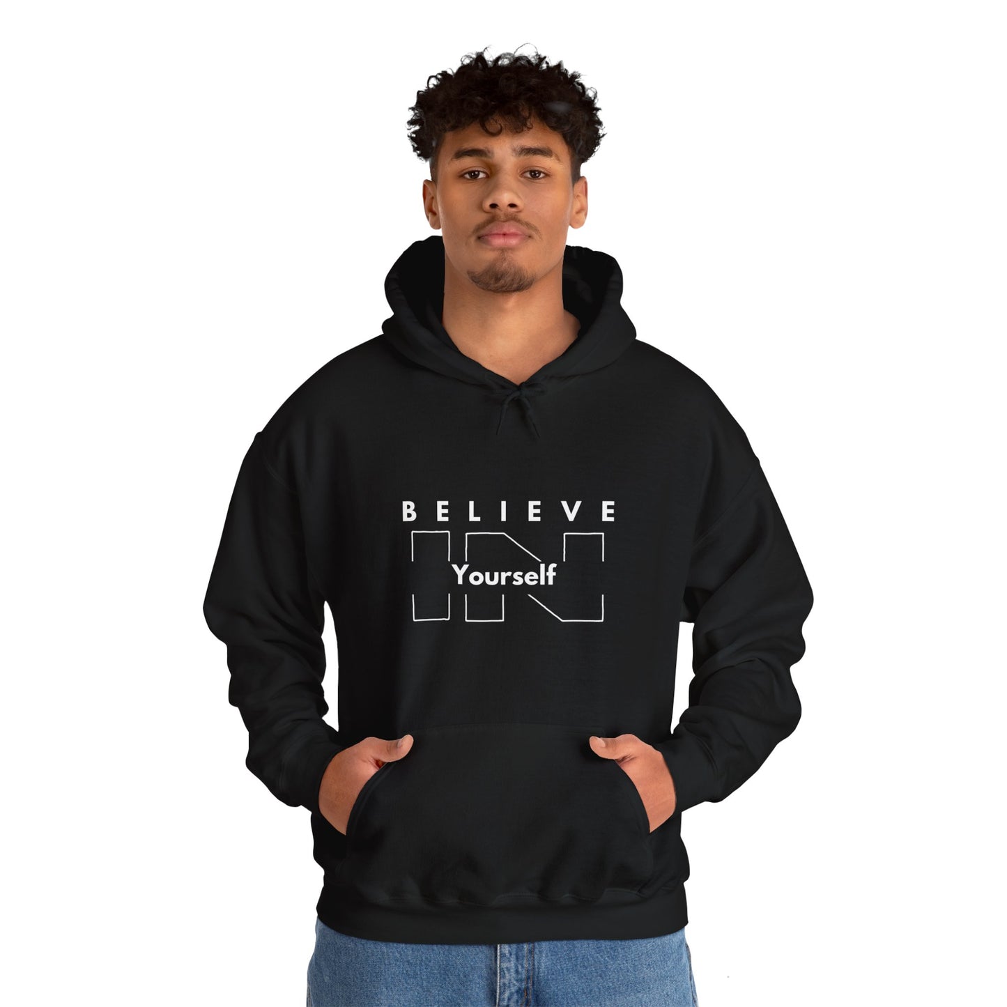 Believe In Yourself Unisex Heavy Blend™ Hooded Sweatshirt