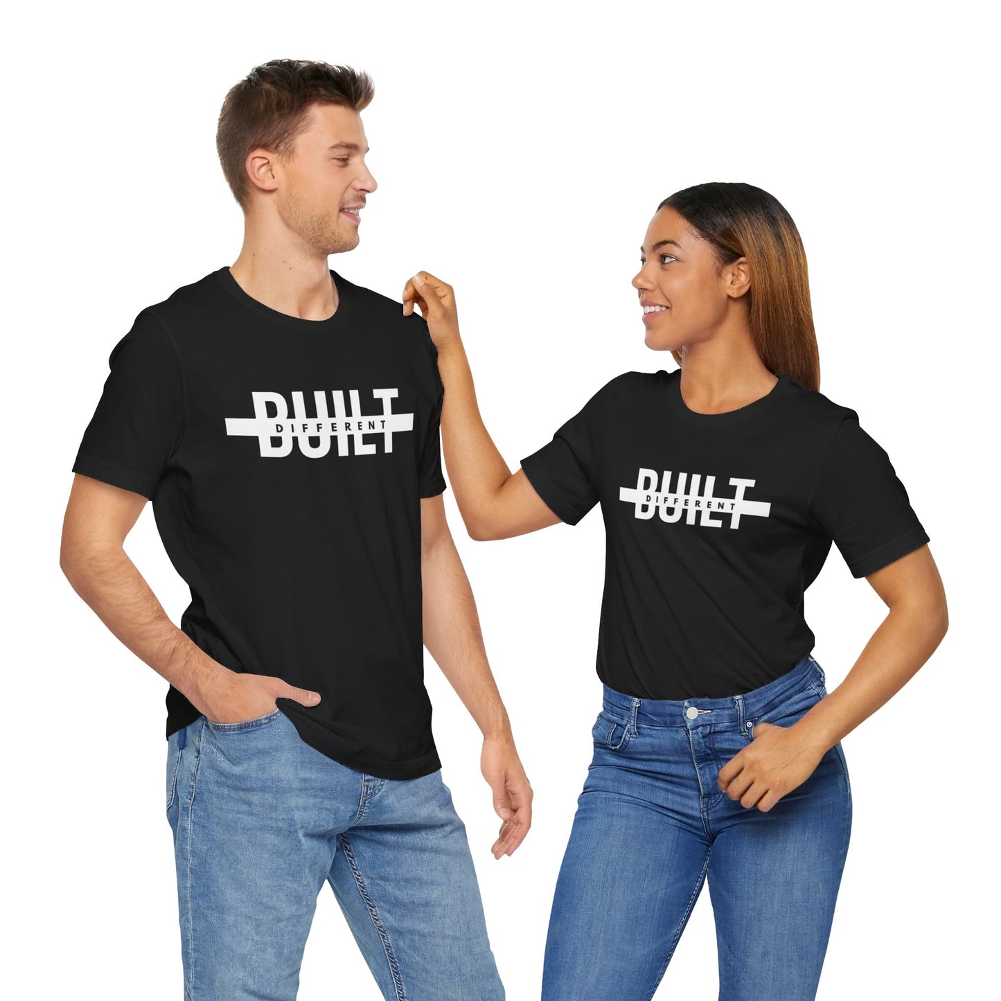 Built Different Unisex Jersey Short Sleeve Tee