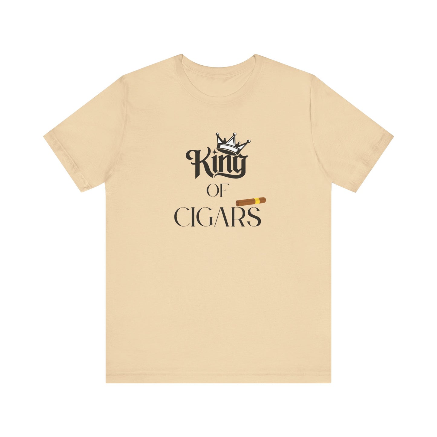 Cigars/ King of Cigars Unisex Jersey Short Sleeve Tee