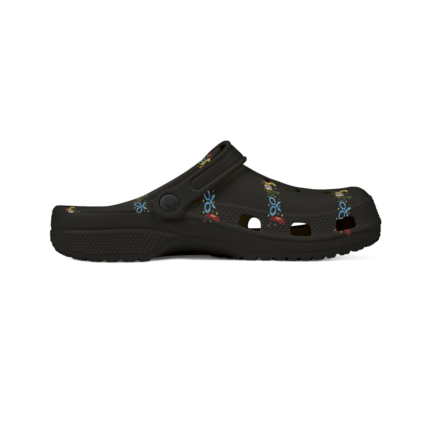 School EVA Foam Rubber Shoes (AOP)