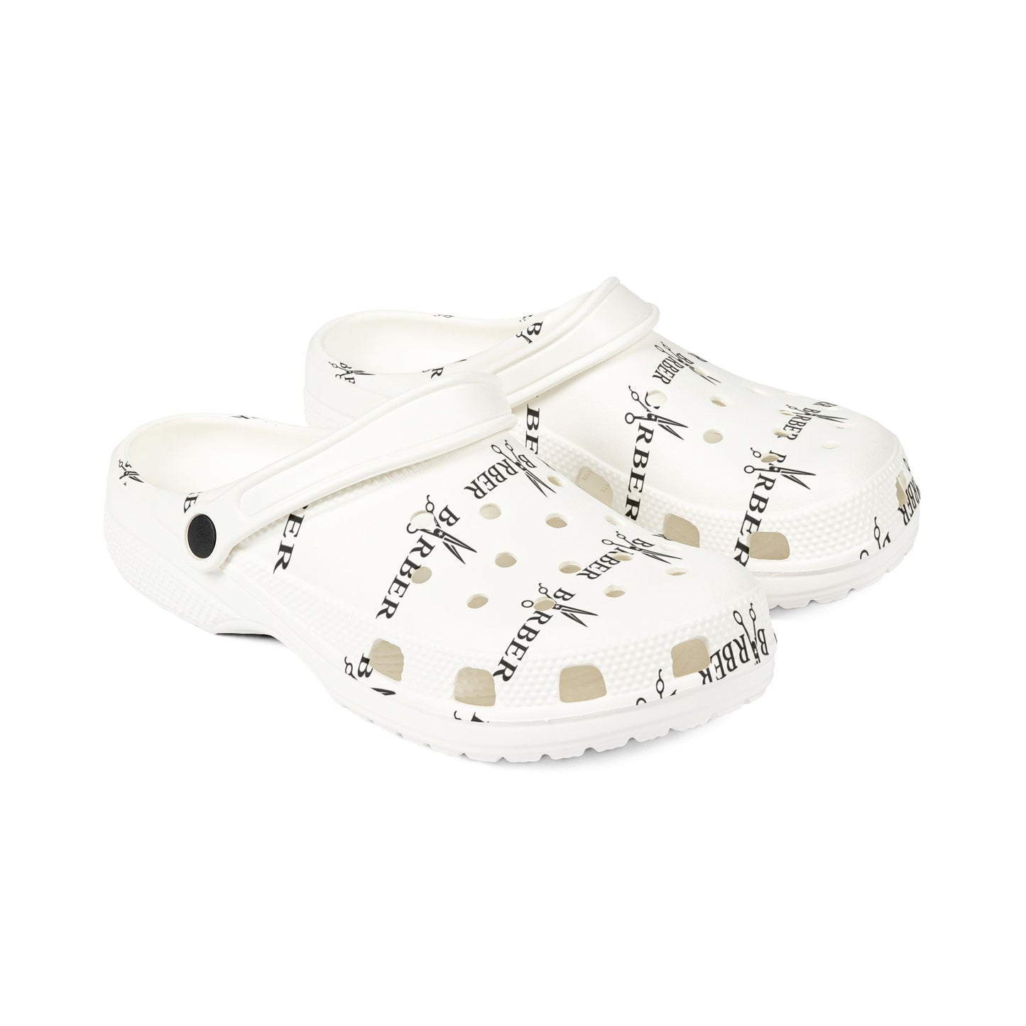 Barber EVA Foam Rubber Shoes (AOP)