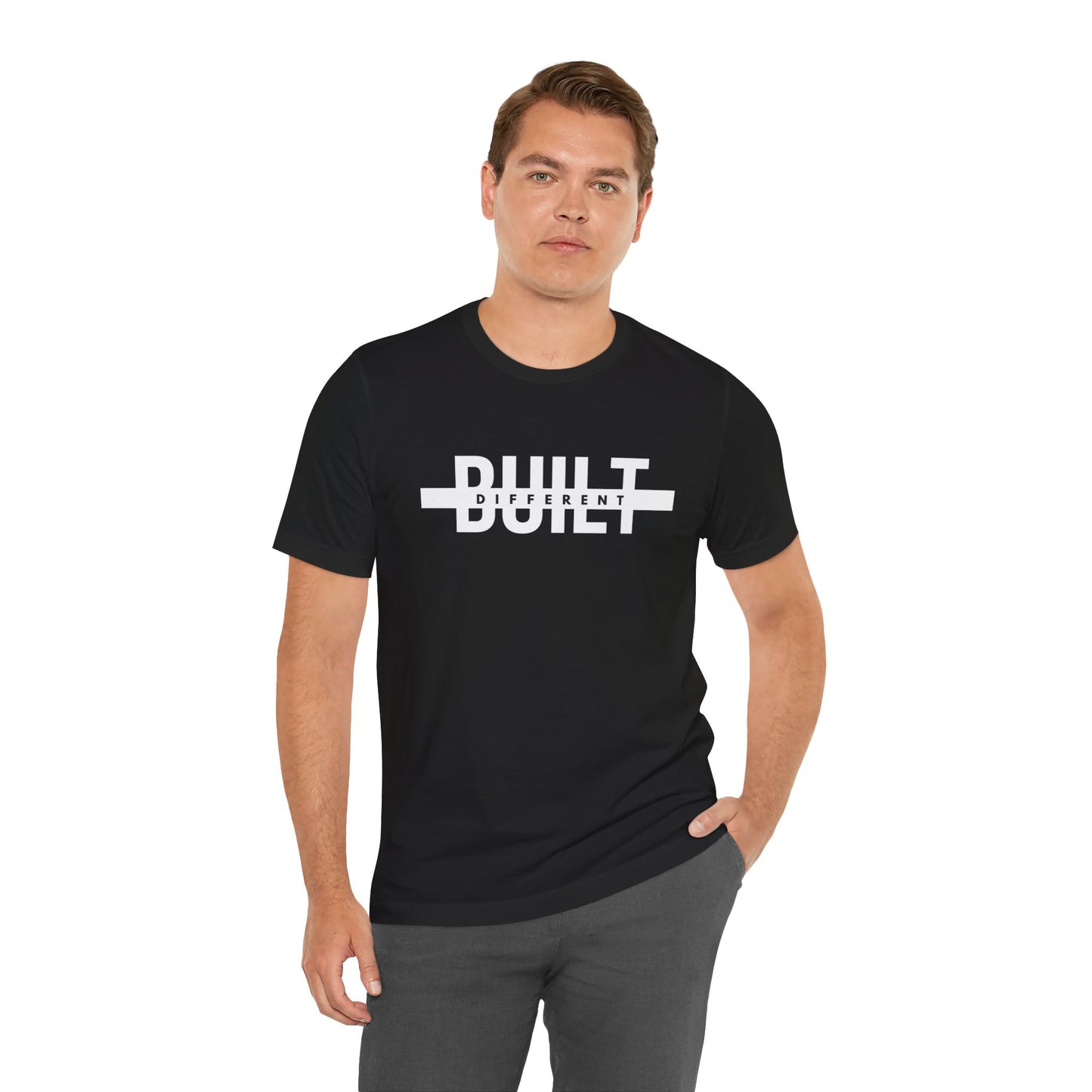 Built Different Unisex Jersey Short Sleeve Tee