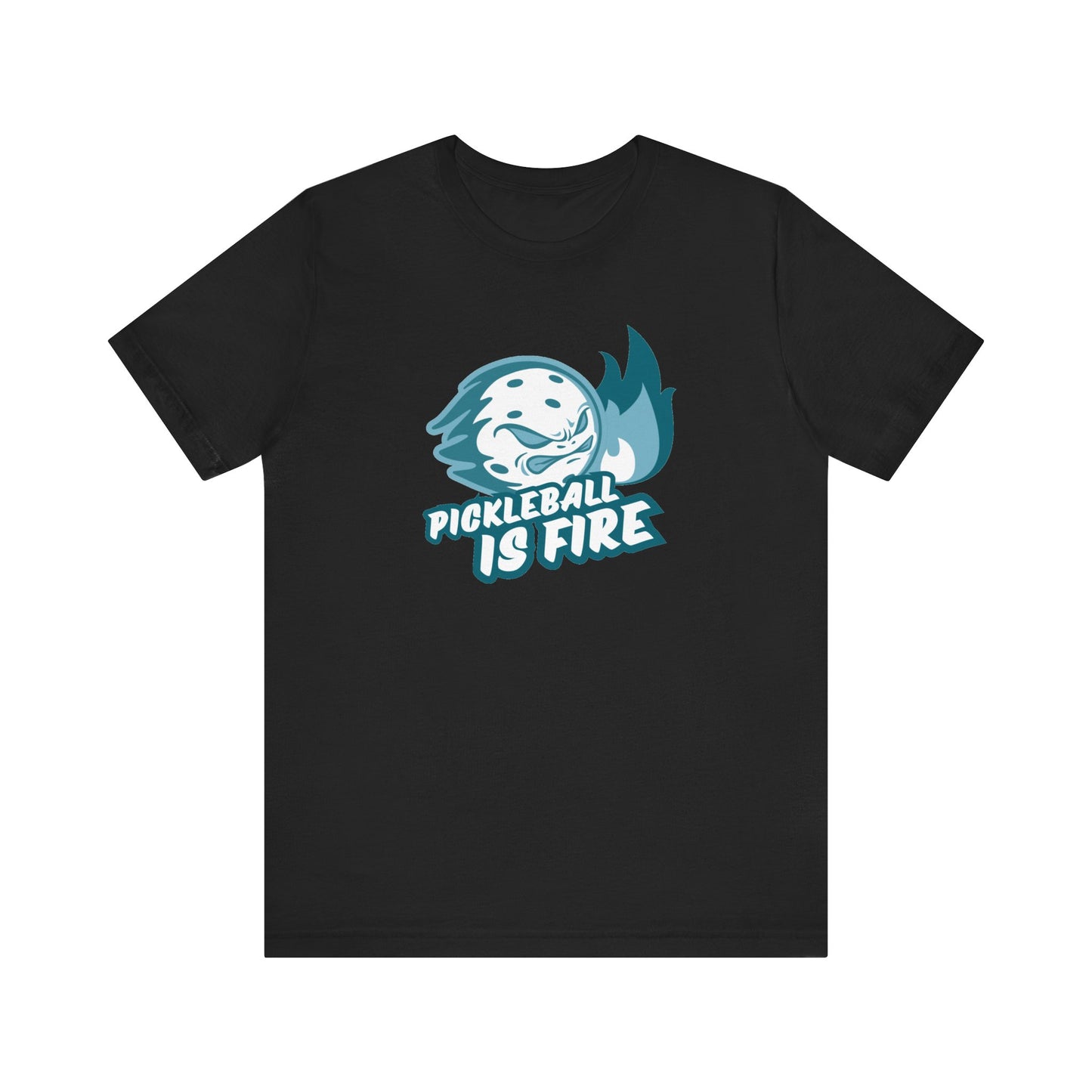 Pickleball Is Fire Unisex Jersey Short Sleeve Tee