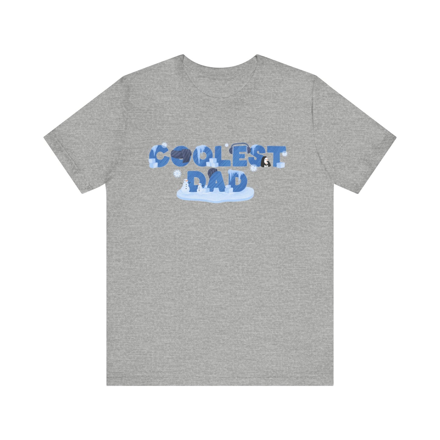 Dad/ Coolest Dad Unisex Jersey Short Sleeve Tee