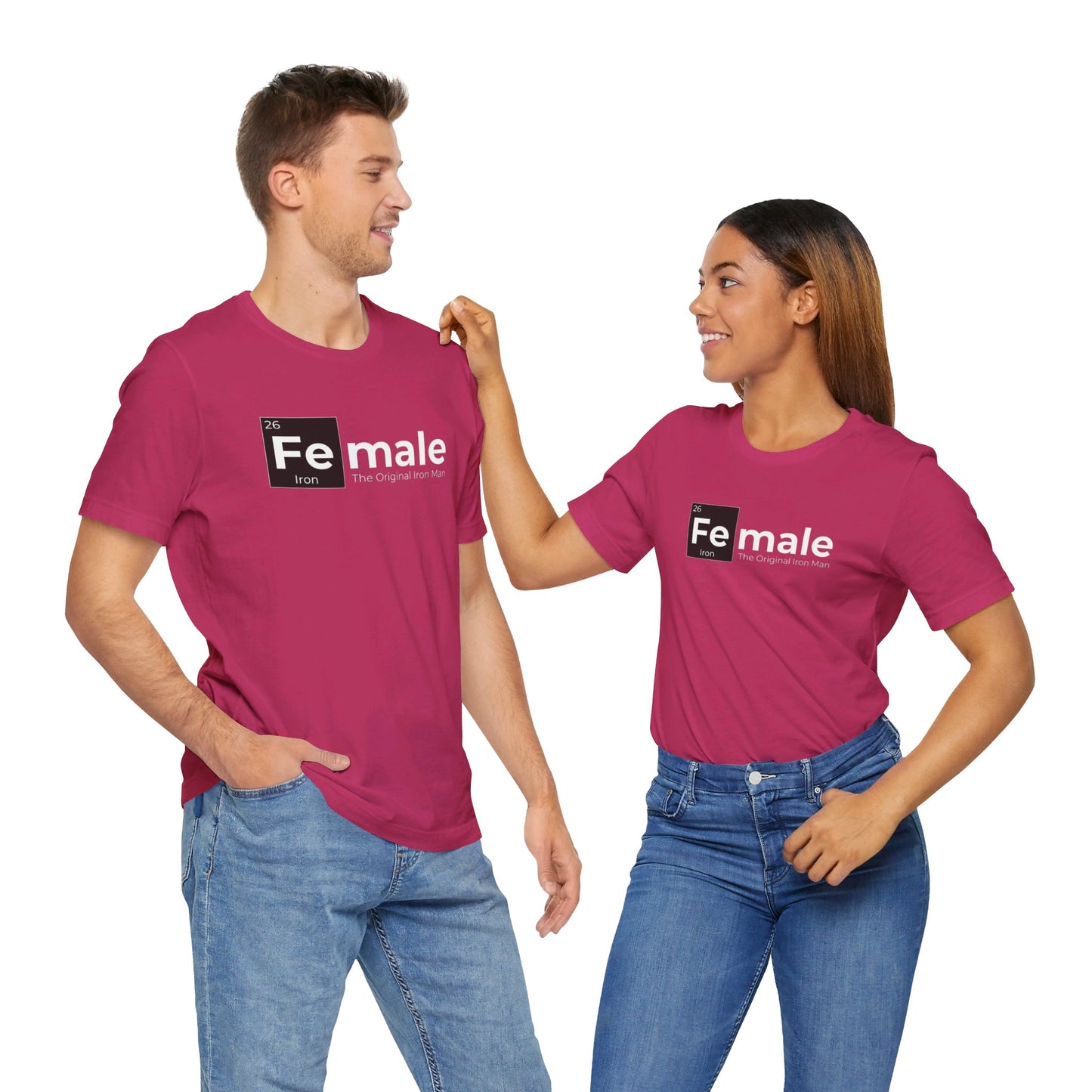 Female Unisex Jersey Short Sleeve Tee