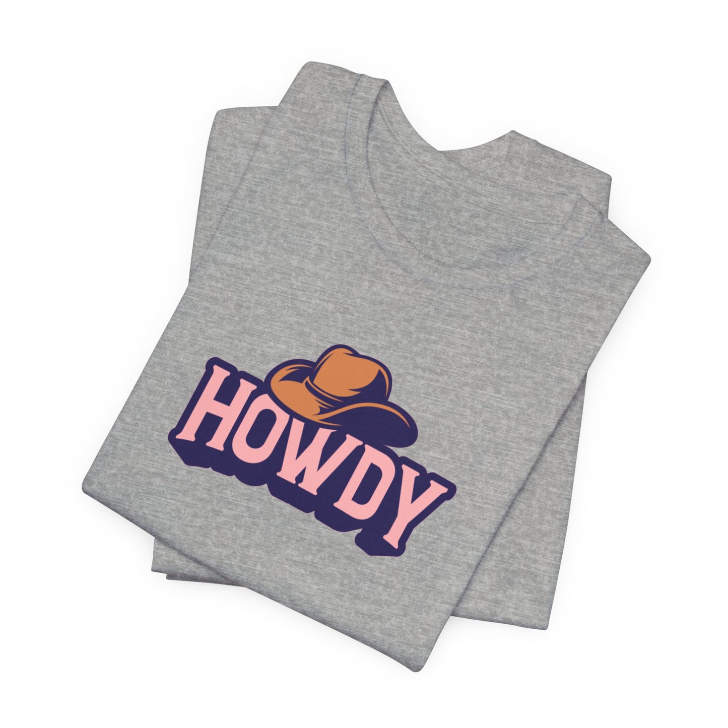 Howdy Unisex Jersey Short Sleeve Tee