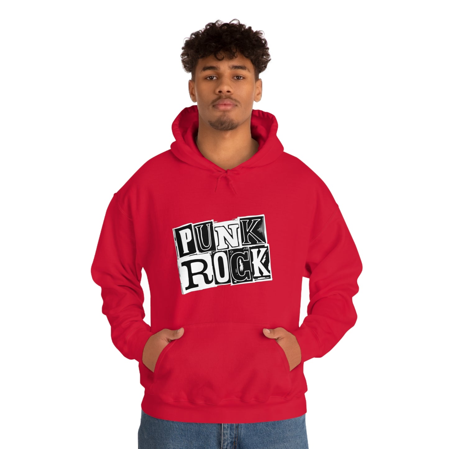 Punk Rock Unisex Heavy Blend™ Hooded Sweatshirt