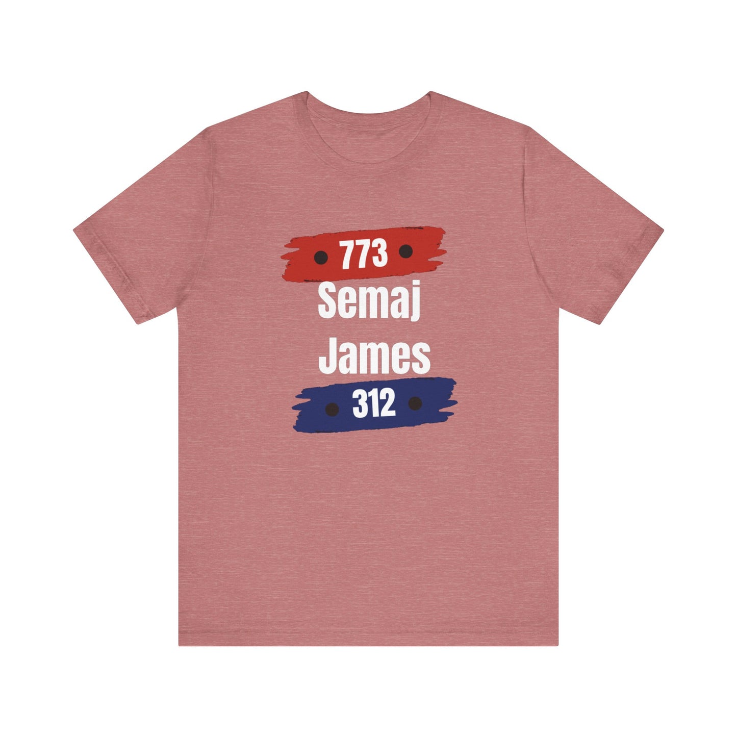 Semaj James 773/312 Unisex Short Sleeve Tee