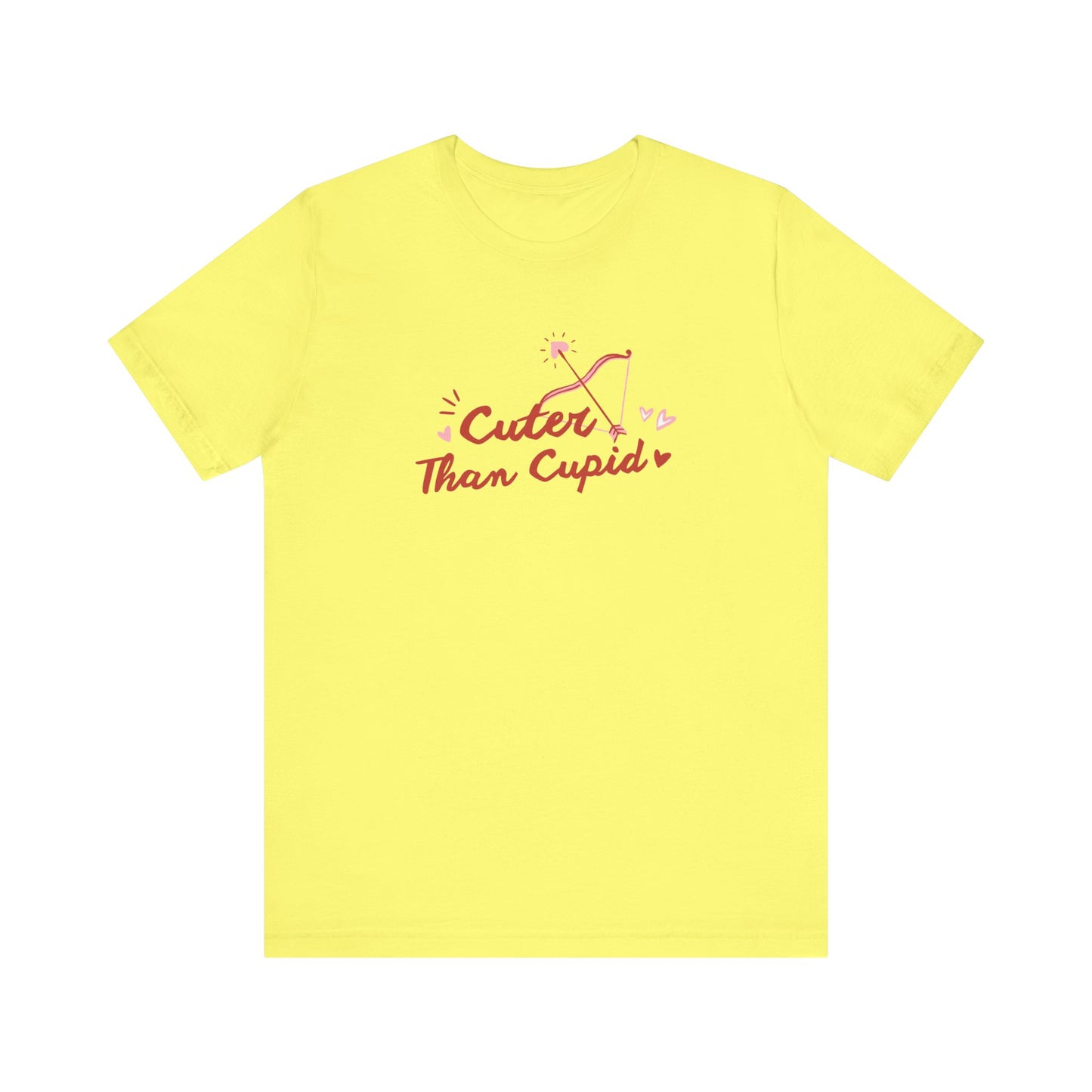 Cuter Than Cupid Unisex Jersey Short Sleeve Tee