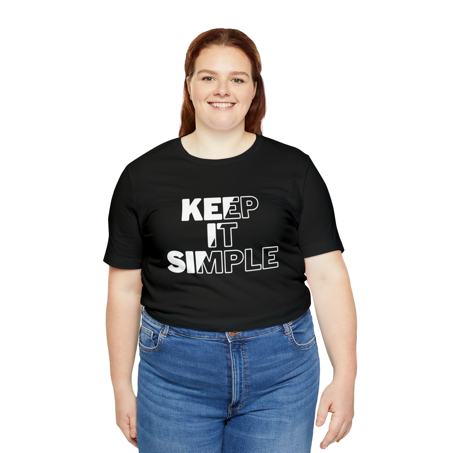 Keep It Simple Unisex Jersey Short Sleeve Tee