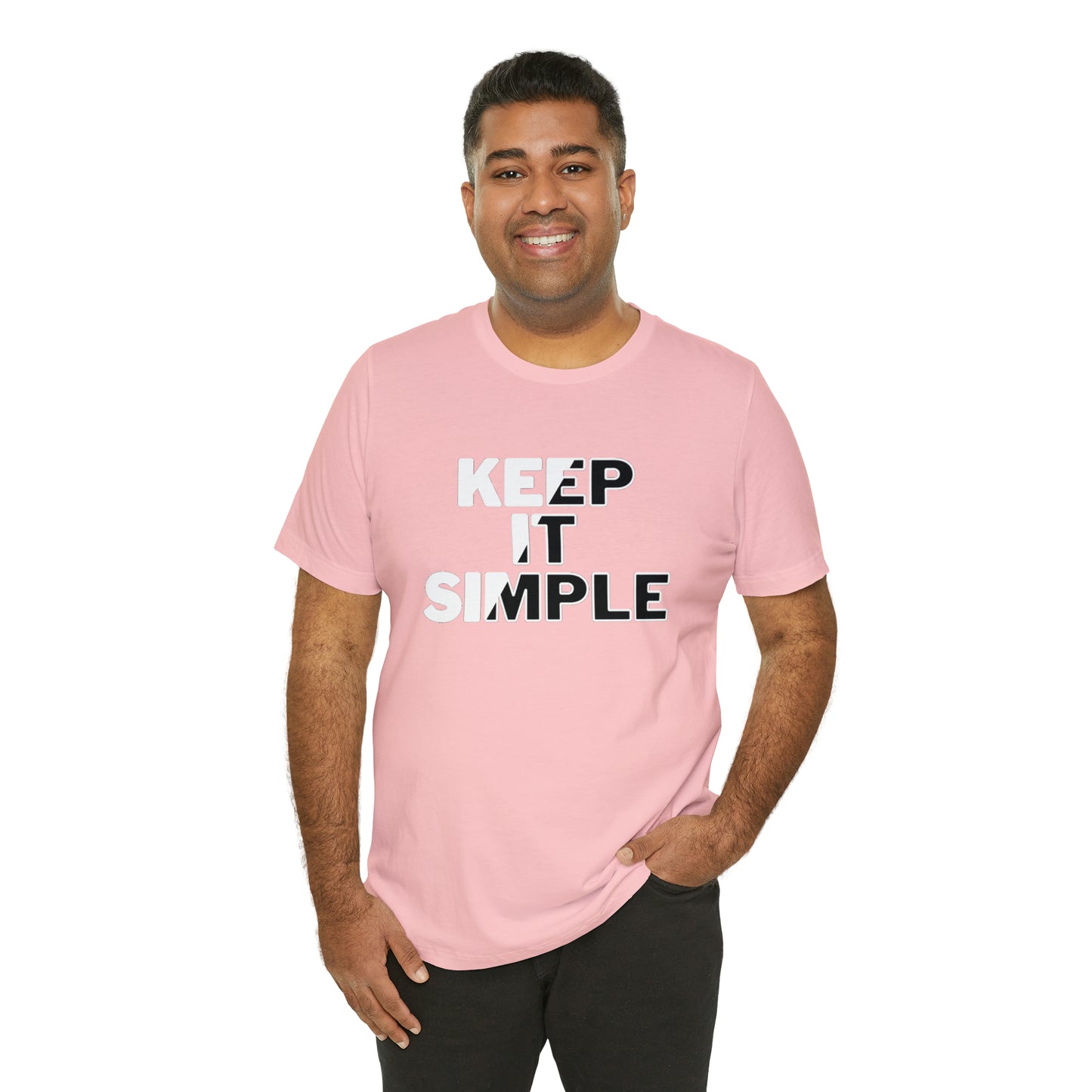 Keep It Simple Unisex Jersey Short Sleeve Tee