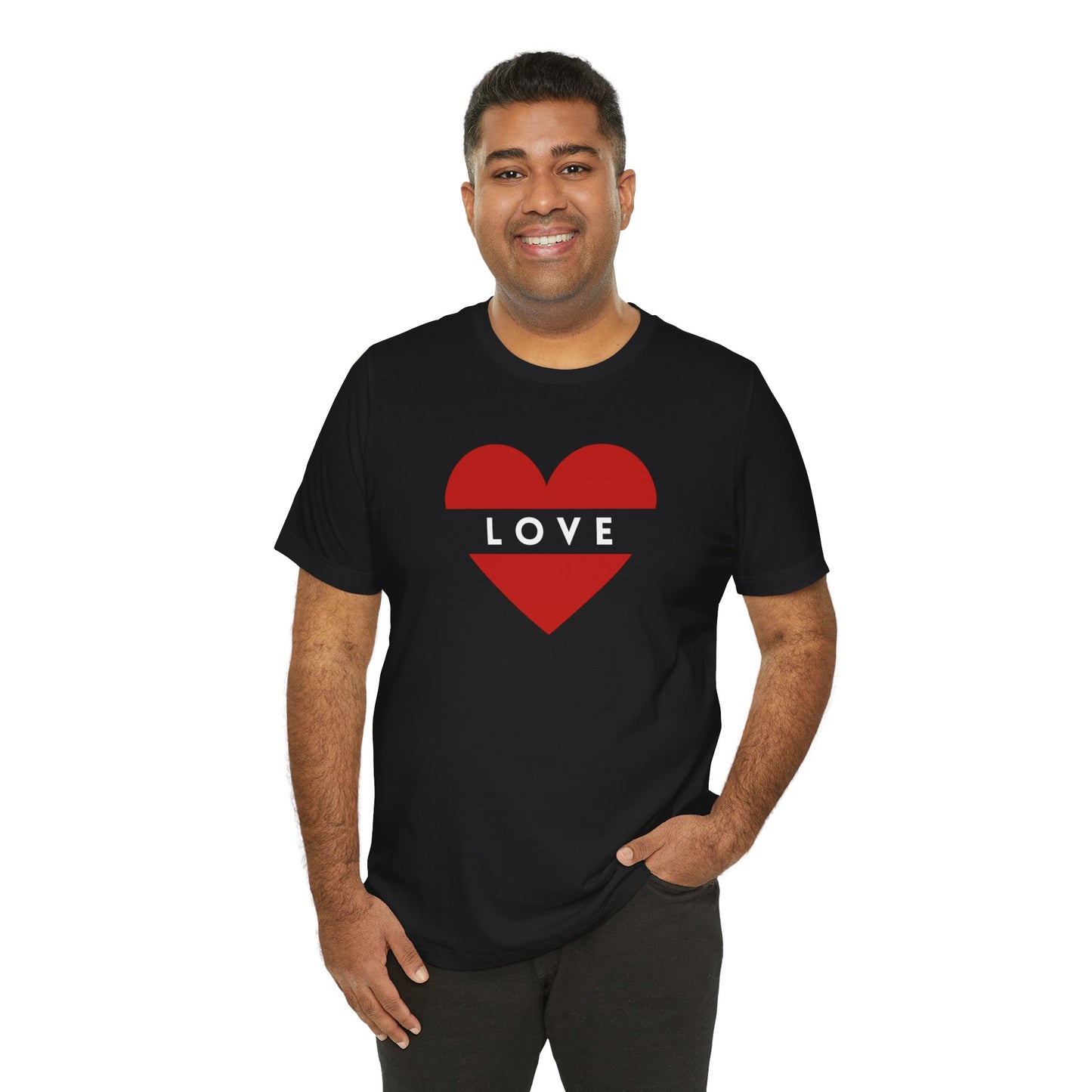 Love Unisex Jersey Short Sleeve Tee