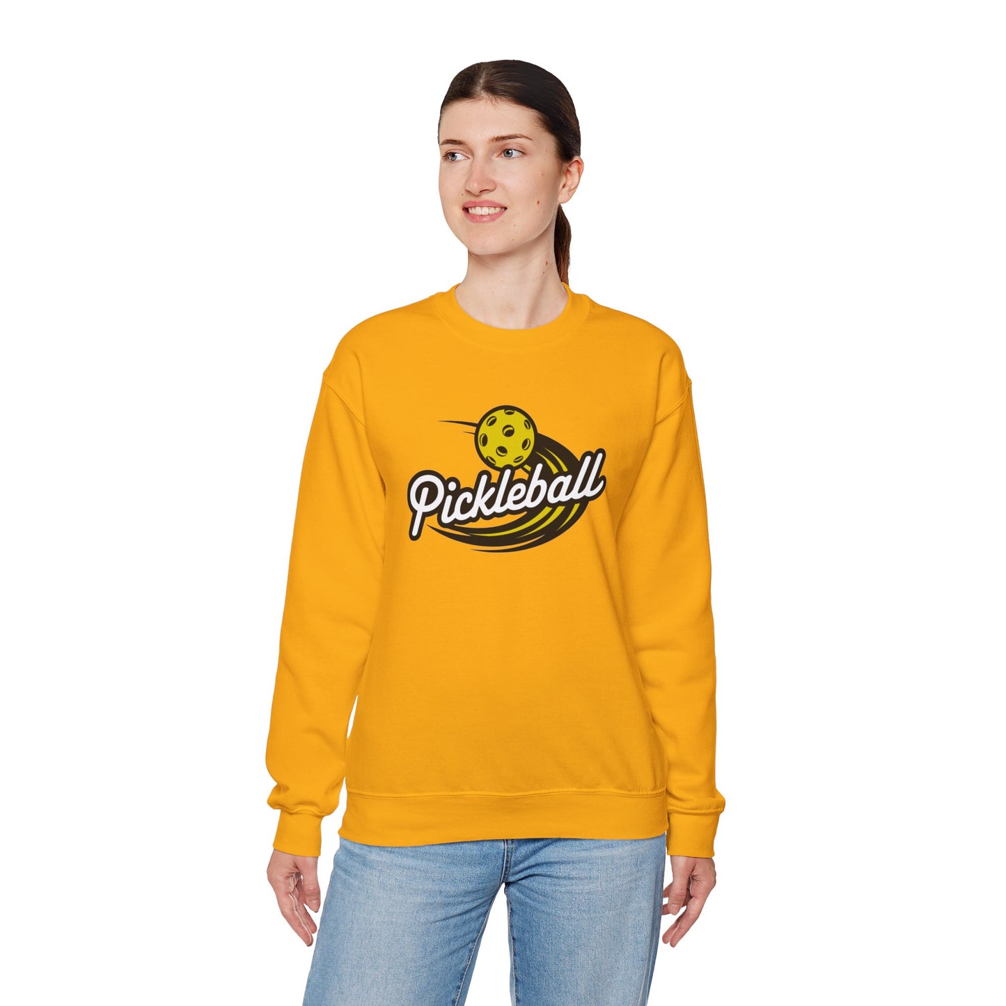 Pickleball Unisex Heavy Blend™ Crewneck Sweatshirt