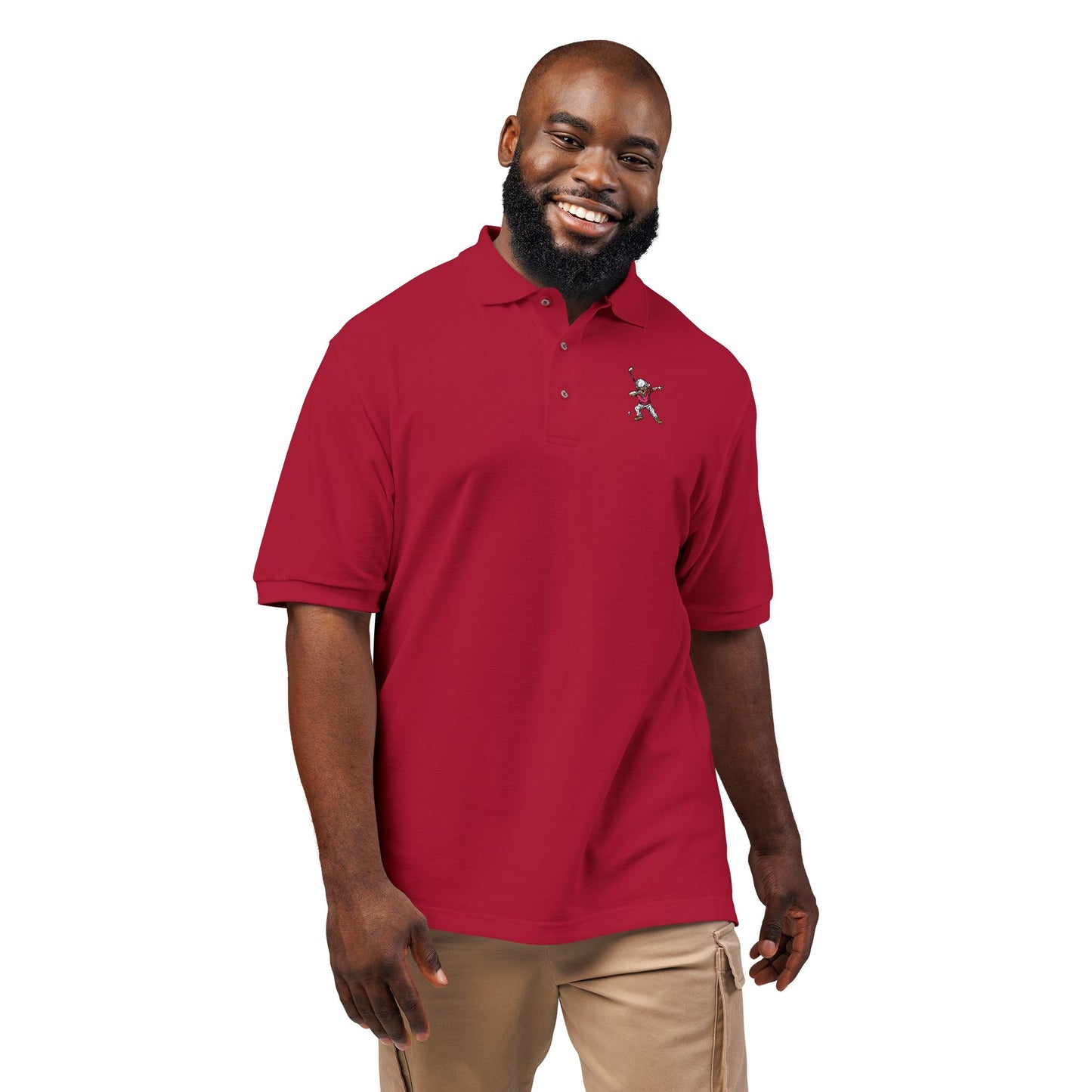 Golf Guy Unisex Polo Shirt (Embroidery)