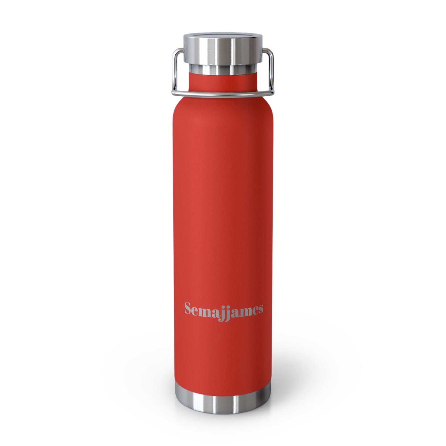 Semajjames Copper Vacuum Insulated Bottle, 22oz