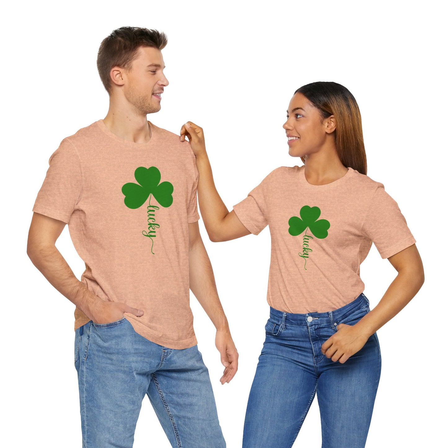 Clover/ Lucky Unisex Jersey Short Sleeve Tee