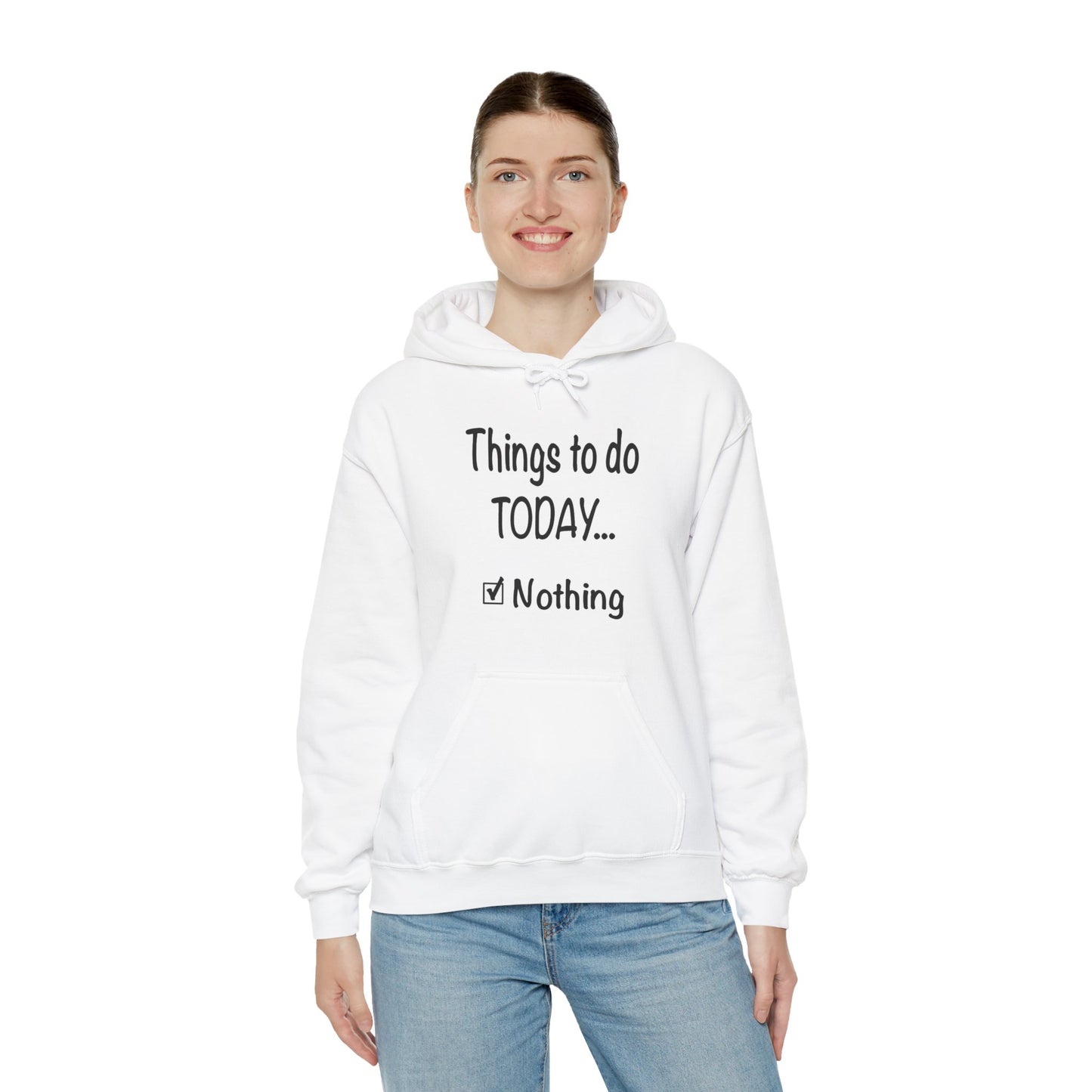 Things to Do Today Nothing Unisex Heavy Blend™ Hooded Sweatshirt