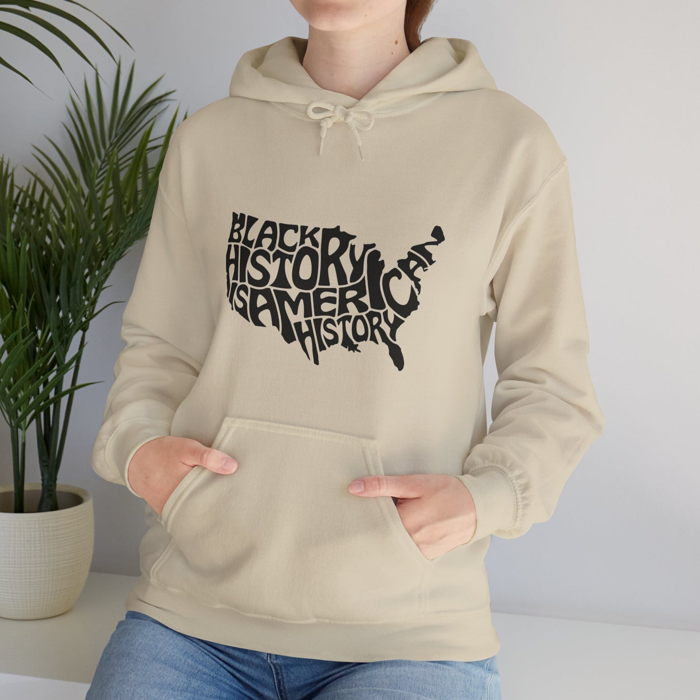 Black History Unisex Heavy Blend™ Hooded Sweatshirt