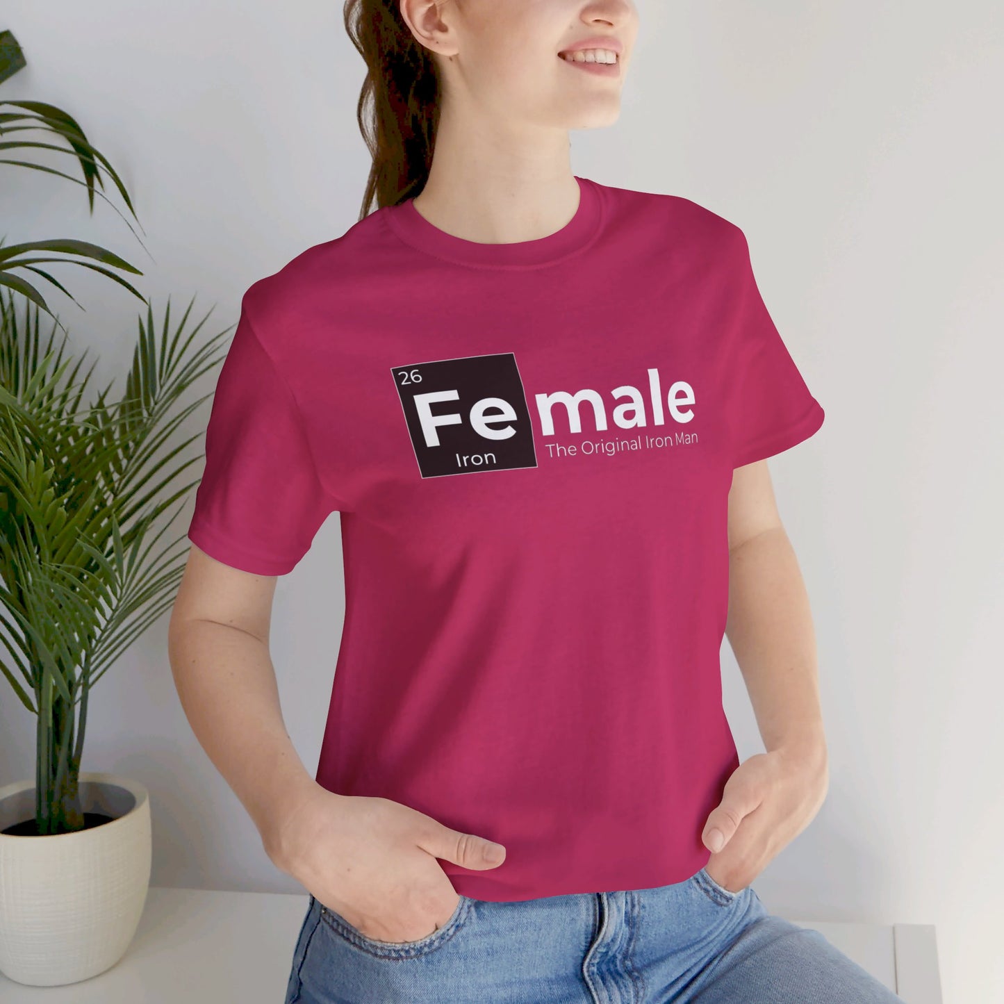 Female Unisex Jersey Short Sleeve Tee