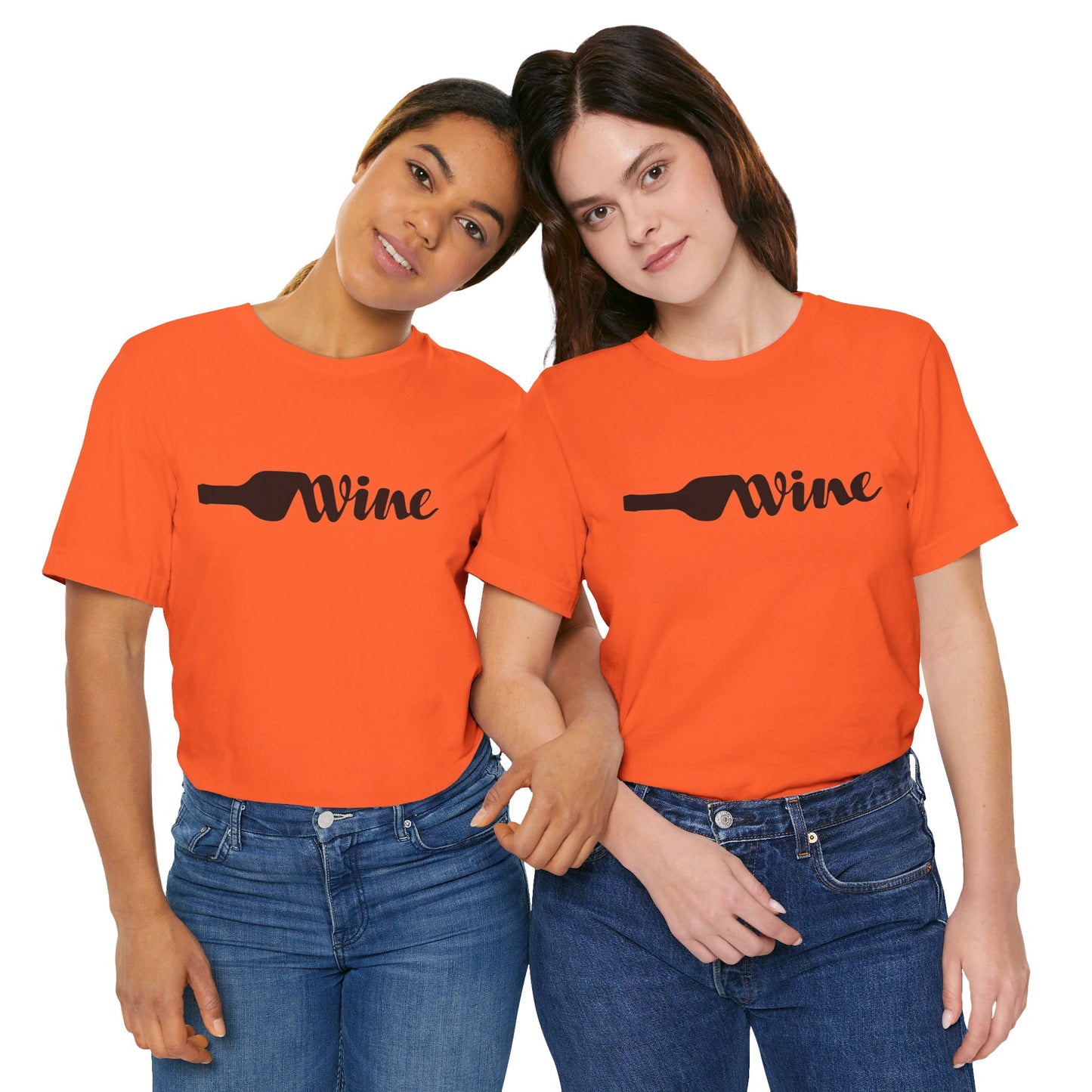 Wine Unisex Jersey Short Sleeve Tee