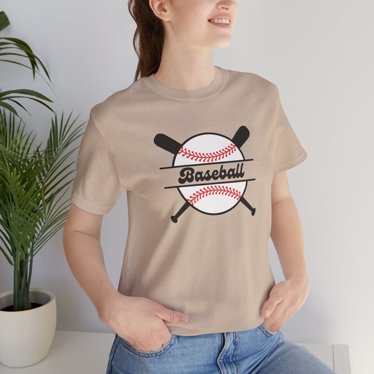 Baseball Unisex Jersey Short Sleeve Tee