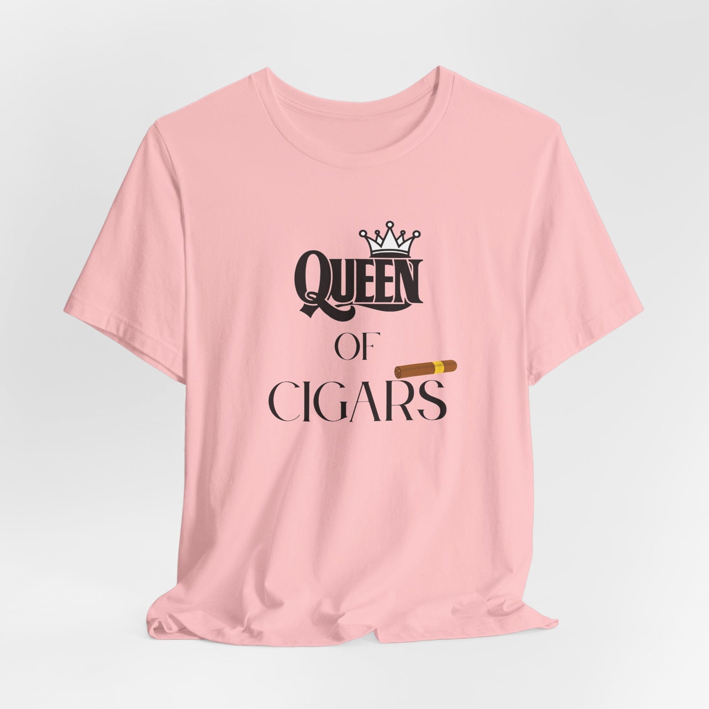 Cigars/ Queen of Cigars Unisex Jersey Short Sleeve Tee