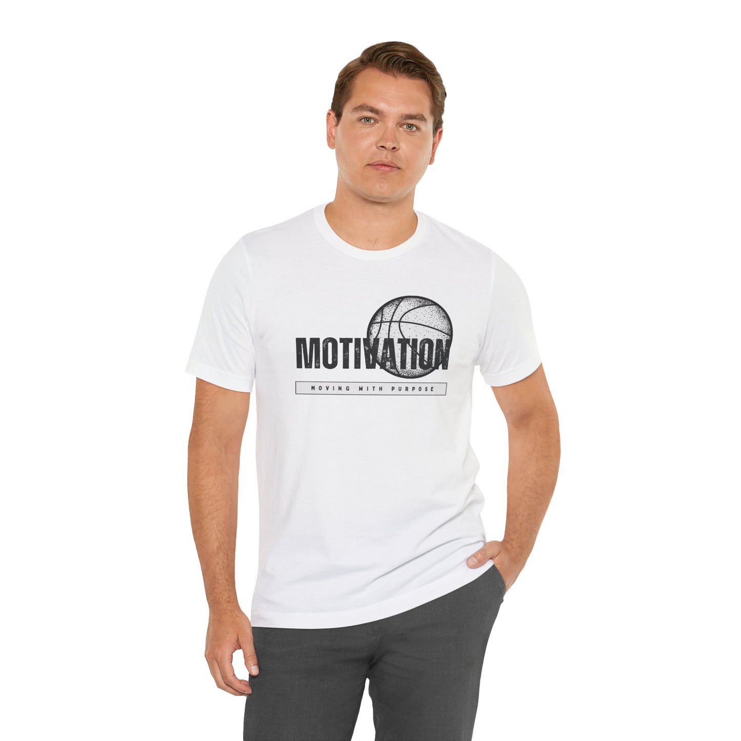 Basketball Motivation Unisex Jersey Short Sleeve Tee