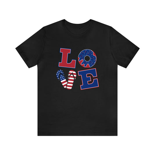 Love Unisex Jersey Short Sleeve Tee