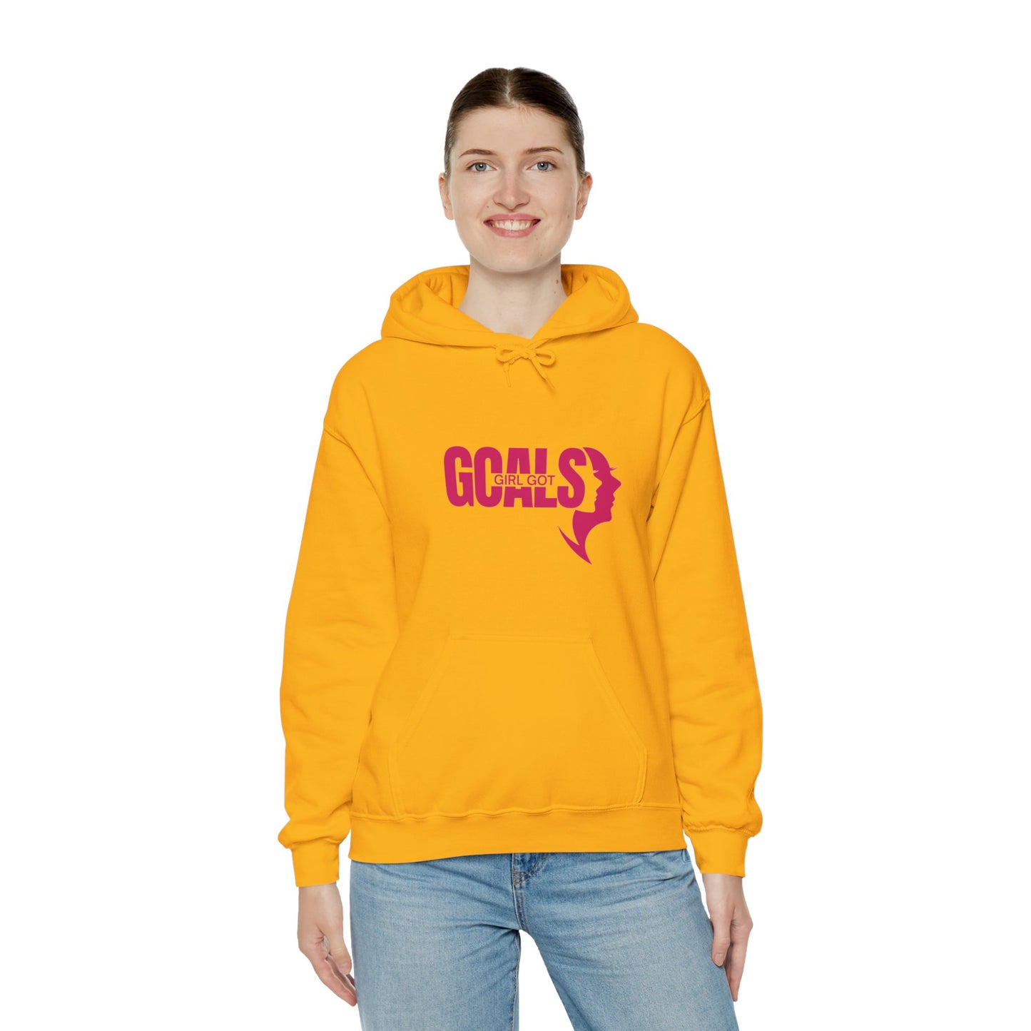 Girl Got Goals Unisex Heavy Blend™ Hooded Sweatshirt