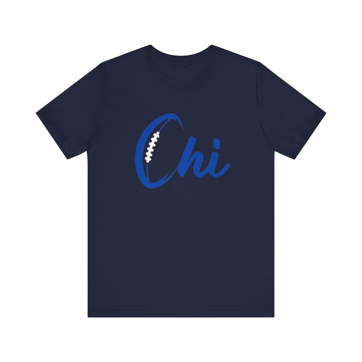 Chi Football / Blue Unisex Jersey Short Sleeve Tee