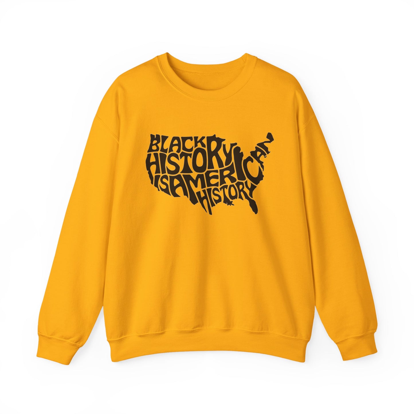 Black History Unisex Heavy Blend™ Crewneck Sweatshirt