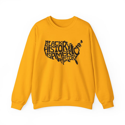 Black History Unisex Heavy Blend™ Crewneck Sweatshirt
