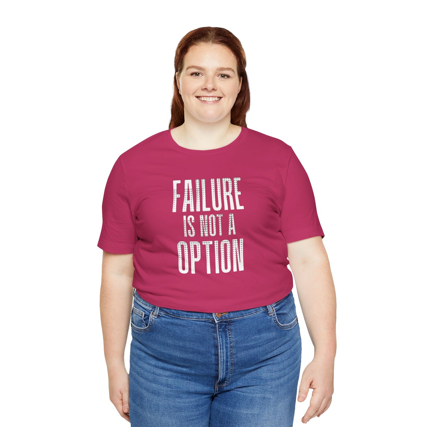 Failure is Not a Option Unisex Jersey Short Sleeve Tee