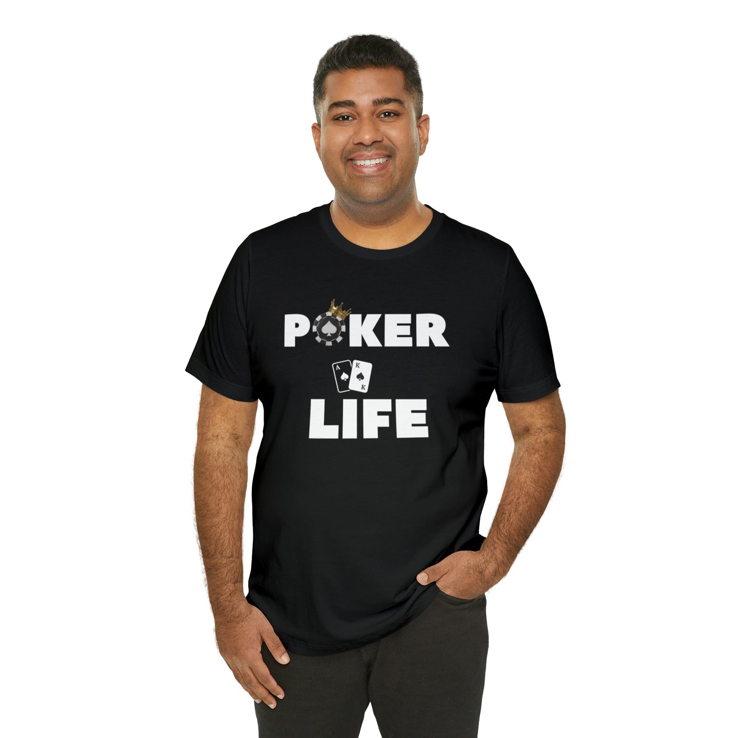 Poker Life Unisex Jersey Short Sleeve Tee