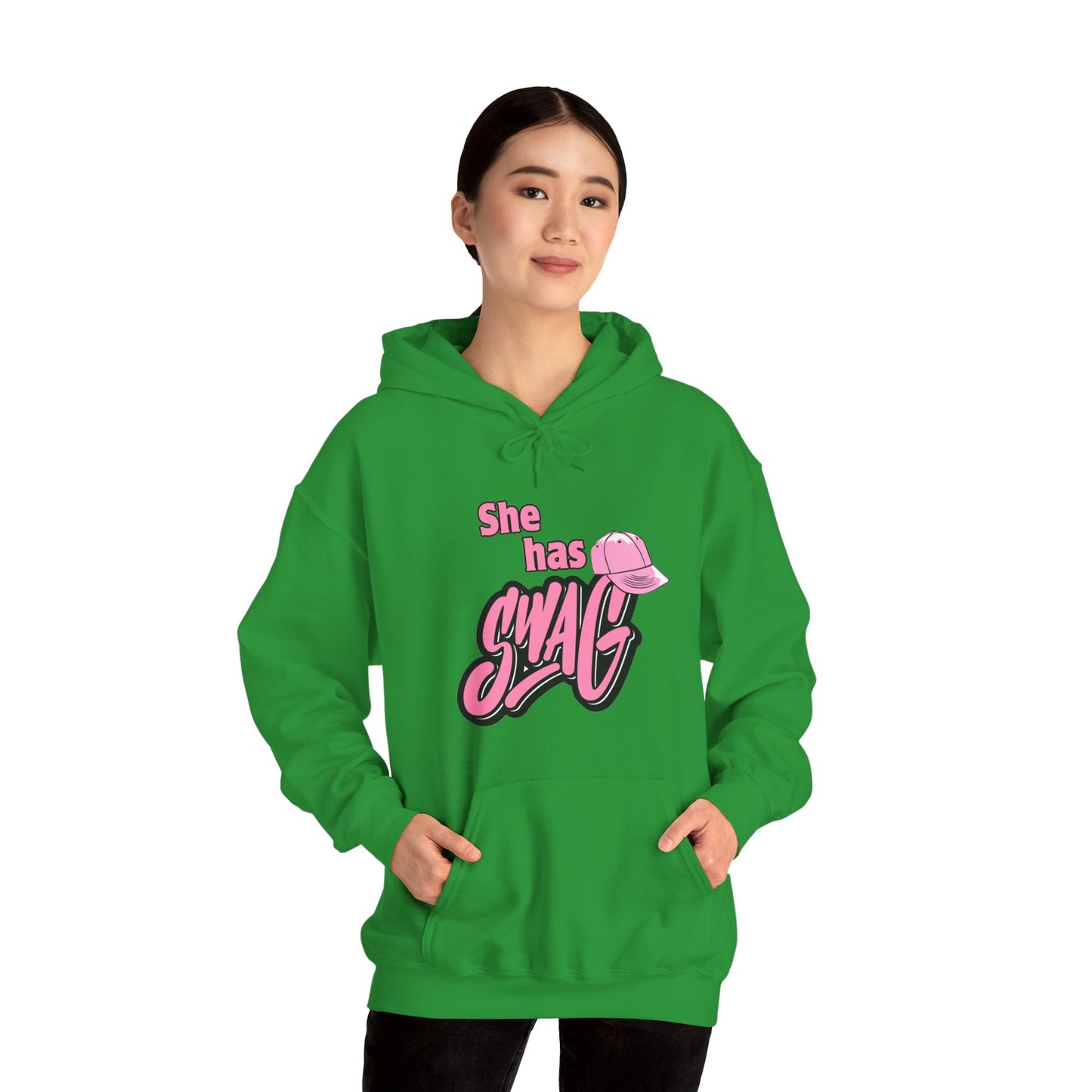 She Has Swag Unisex Heavy Blend™ Hooded Sweatshirt
