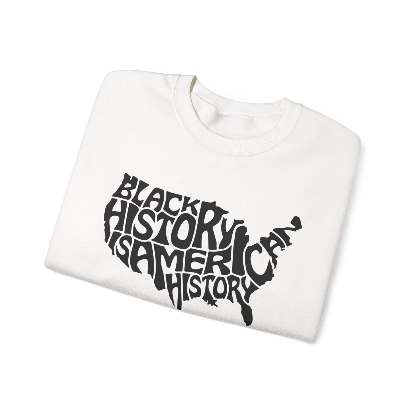 Black History Unisex Heavy Blend™ Crewneck Sweatshirt