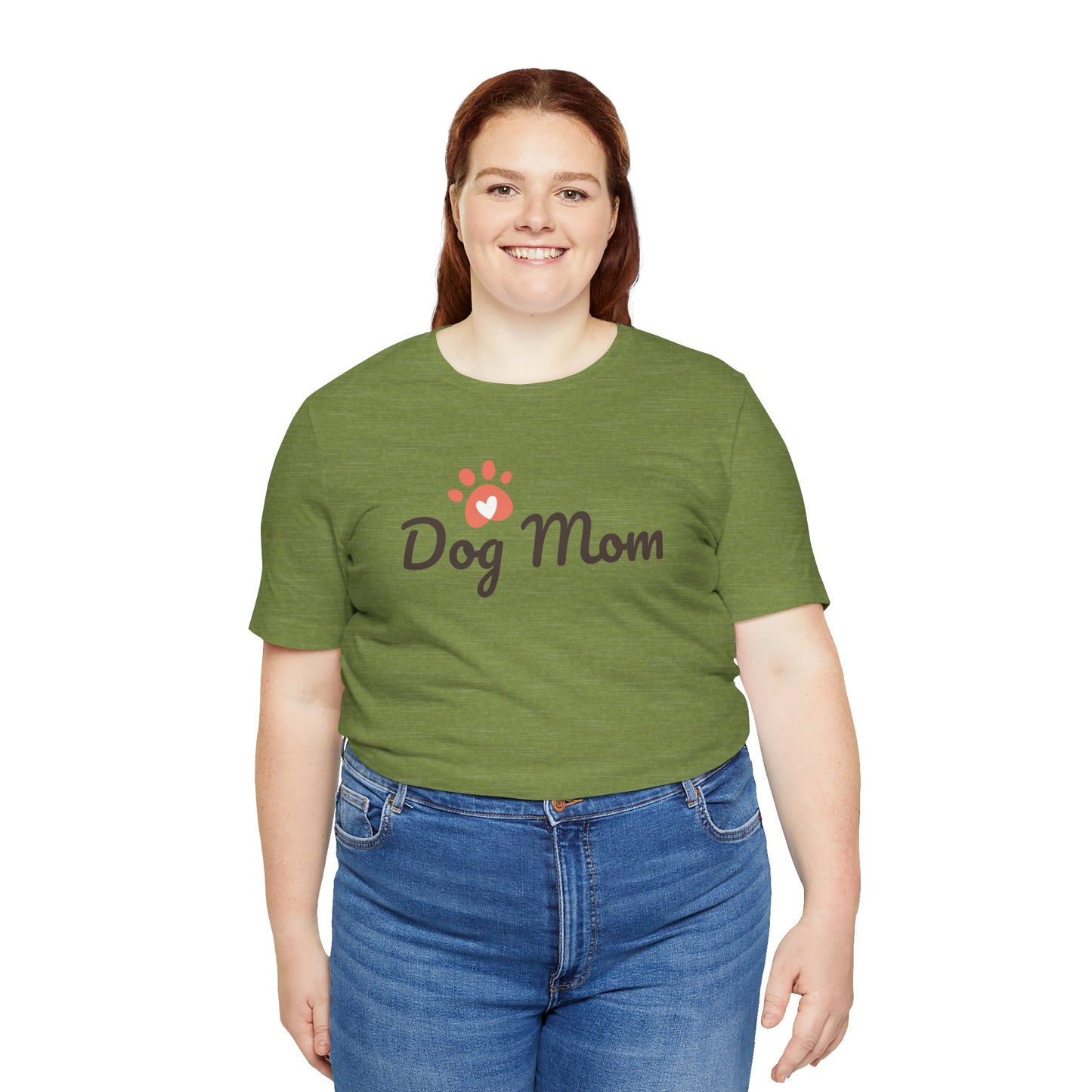 Dog Mom Unisex Jersey Short Sleeve Tee