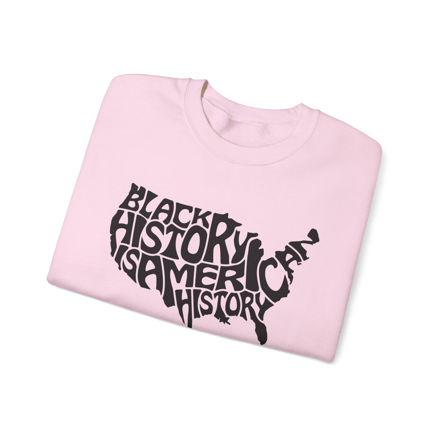 Black History Unisex Heavy Blend™ Crewneck Sweatshirt