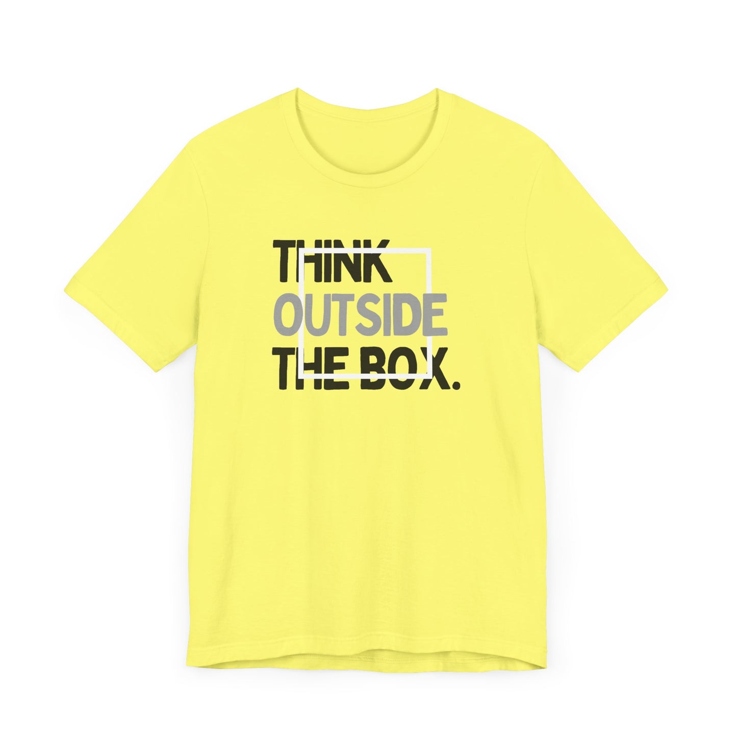 Think Outside the Box Unisex Jersey Short Sleeve Tee