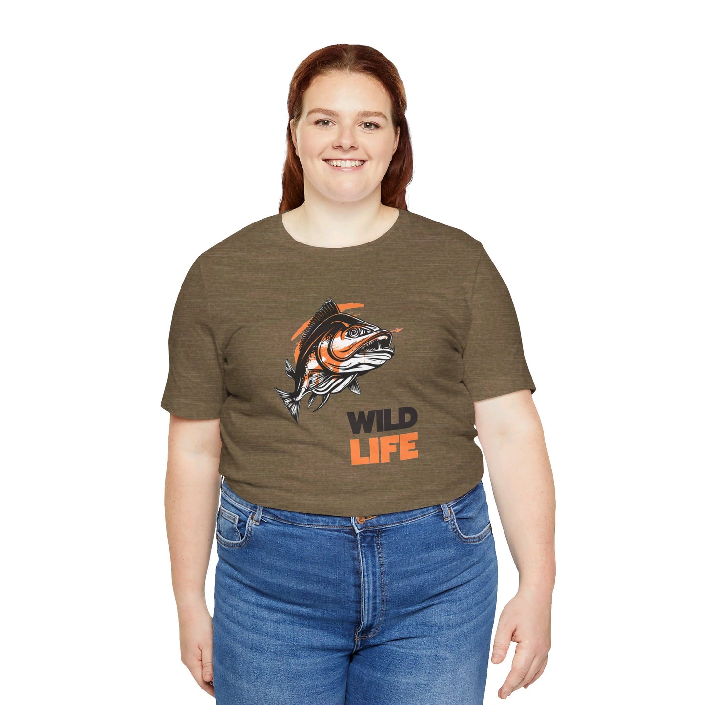 Fishing/ Wild Life Unisex Jersey Short Sleeve Tee